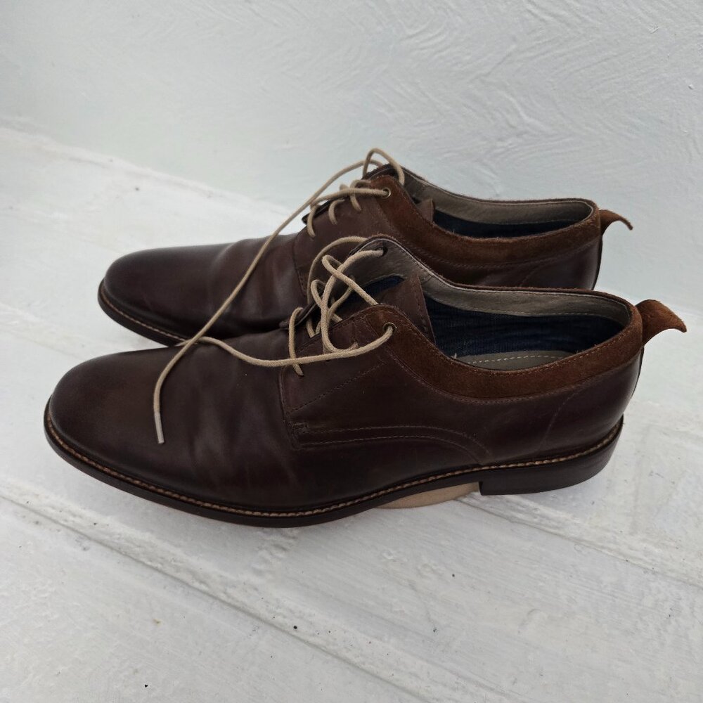 aston grey brown dress shoes ASTON GREY Lace-Up Men's Formal Shoes  Encore Pk